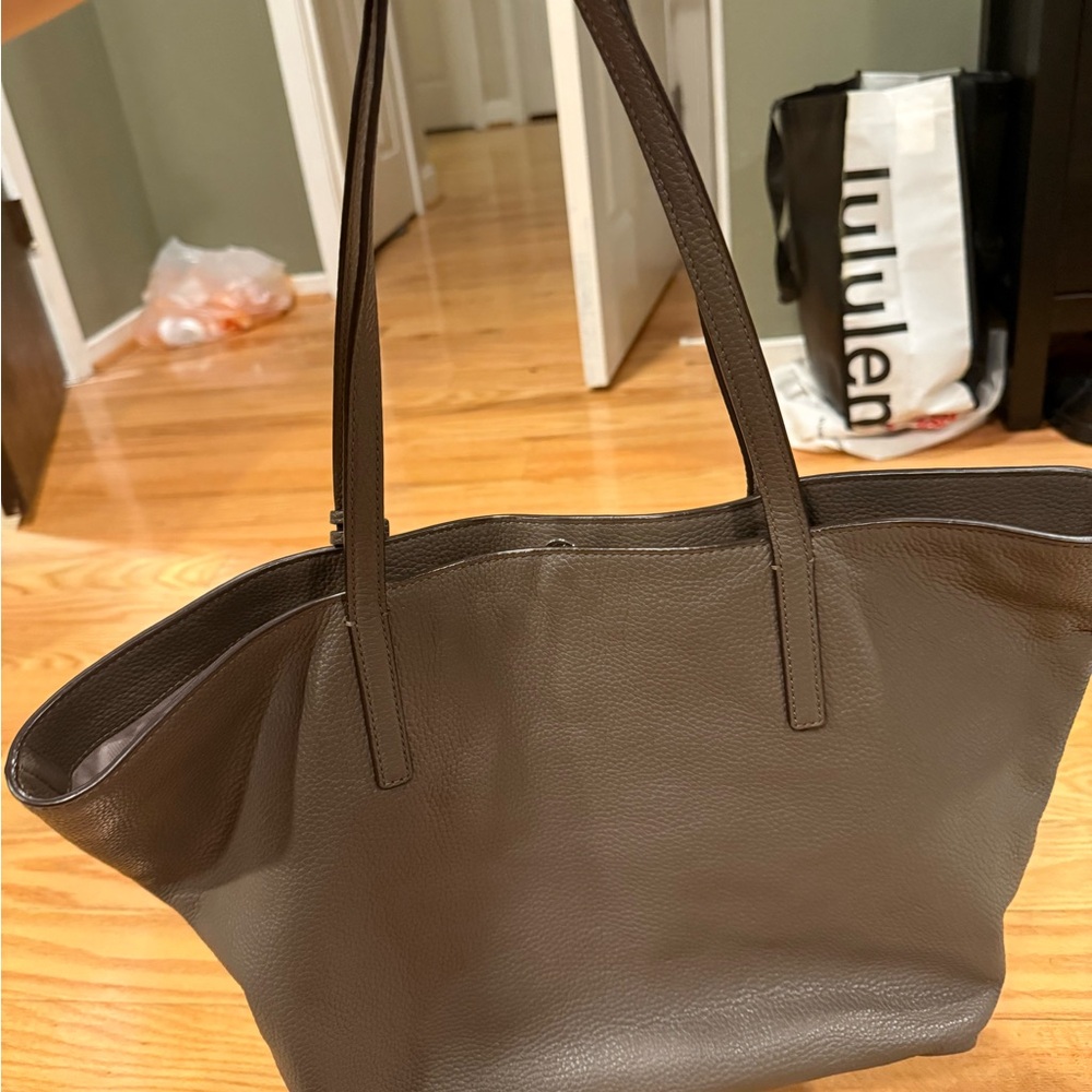 Michael Kors Brown Leather Tote Bag